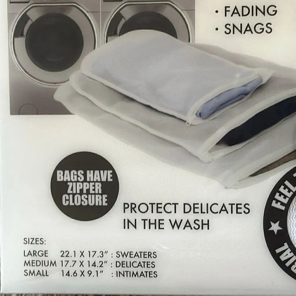 Farberware 3 Micro Mesh Wash Bags! - Picture 4 of 5